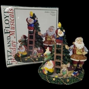 IN BOX- FITZ & FLOYD HOLIDAY MUSICAL TUNE